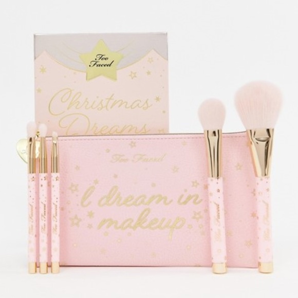 Too Faced Other - ♓️🅿️ Too Faced Christmas Dreams Brush Set/Pouch